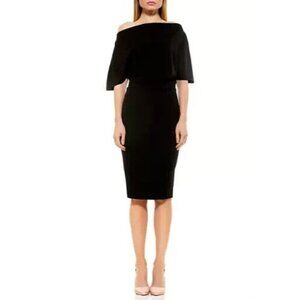 Women's - Alexia Admor Olivia Draped Sheath Dress, Size Medium